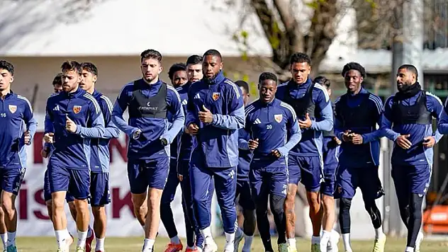 Kayserispor'un kampı başlıyor