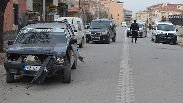 Kaza geliyorum dedi