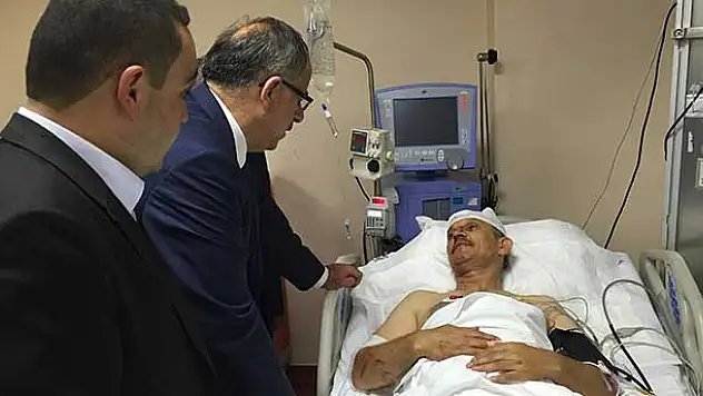 Kaza Yapan Partililere Ziyaret