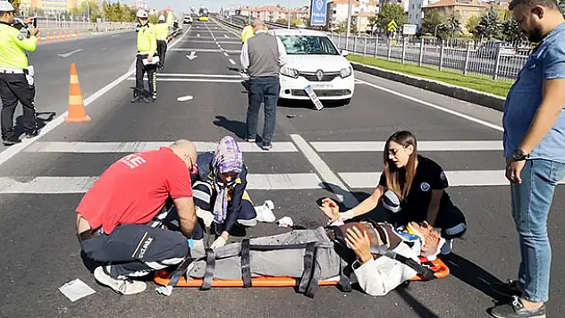 Kazada yaralanan yaşlı adam polise bisikletini sordu