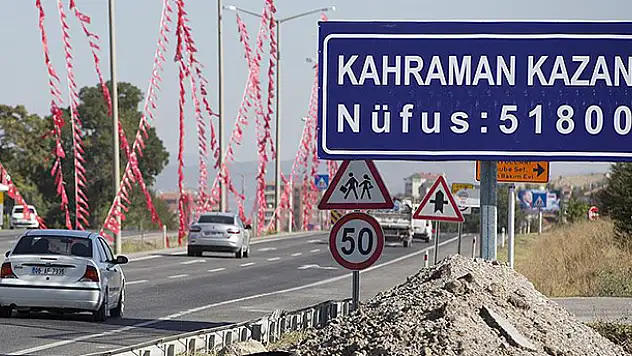 Kazan ilçesinin adı 'Kahramankazan' oldu
