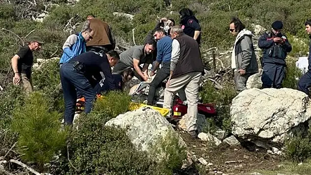 Kazdağları'nda düşen yamaç paraşütünün pilotu hayatını kaybetti
