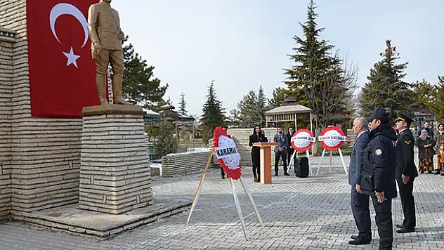Kazım Karabekir vefatının 72. yılında Karaman'da anıldı