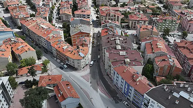 Keçeciler Caddesi'ndeki ilk etap çalışmaları tamamlanıyor
