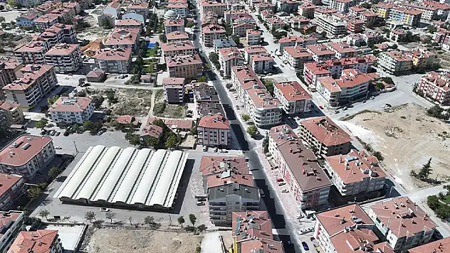 Keçeciler Caddesi'ndeki yol çalışmalarının ilk etabı tamamlandı