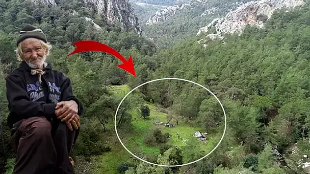Keçileri çalındı, insanlara küstü! 17 yıldır dağda yaşıyor