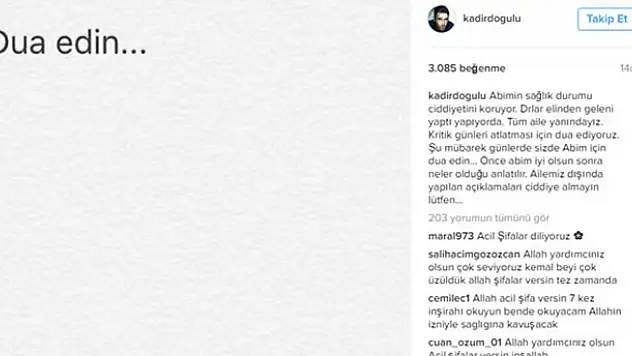 Kemal Doğulu'nun sağlık durumu nasıl