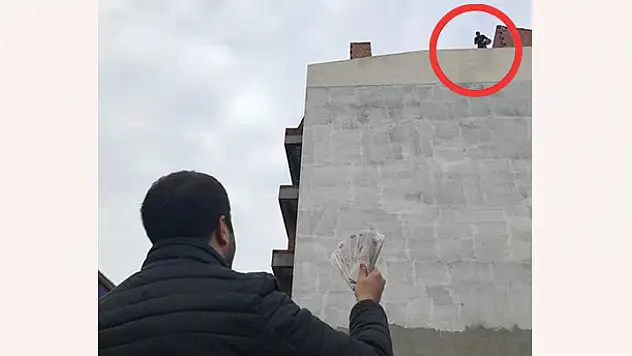 'Kendimi atacağım' dedi, parayı görünce vazgeçti