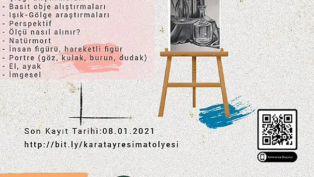 Kent Konseyi'nden 'Çevrimiçi Resim Atölyesi'