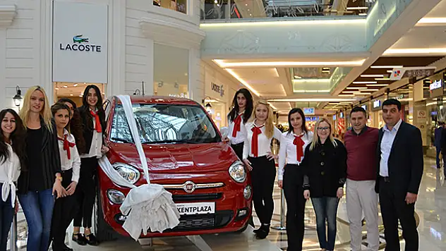 Kentplaza araba kampanyasında FIAT 500X POPSTAR sahibini buldu