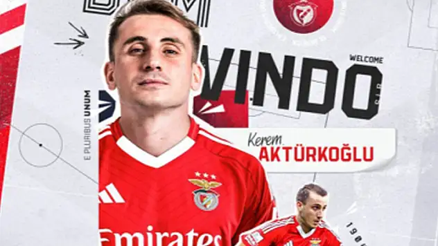 Kerem Aktürkoğlu, Benfica'ya transfer oldu

