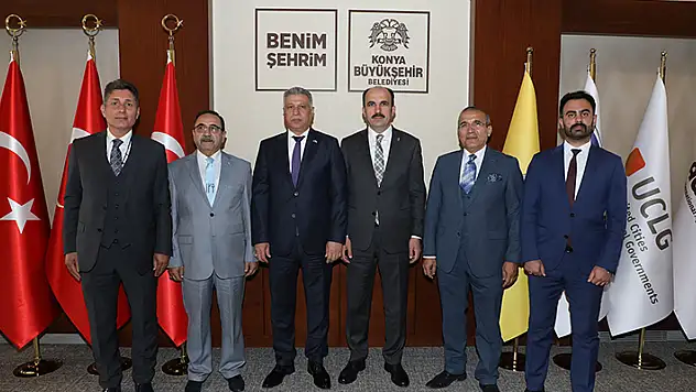 Kerkük Milletvekili Salihi Başkan Altay'ı ziyaret etti
