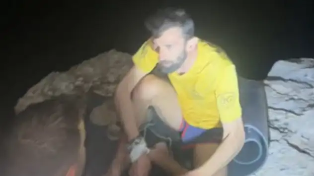 Kestel Dağı Milli Parkı'nda kaybolup kanyonda mahsur kalan 5 kişiyi ekipler kurtardı
