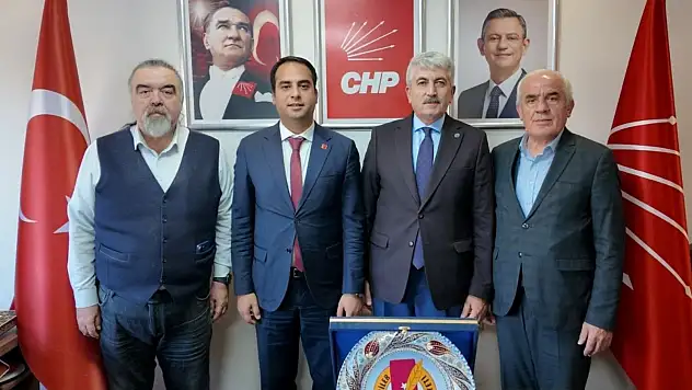KGC' den, CHP Konya il Başkanı Türktaş'a hayırlı olsun ziyareti