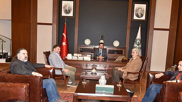 KGC heyetinden Başkan Kılca'ya nezaket ziyareti