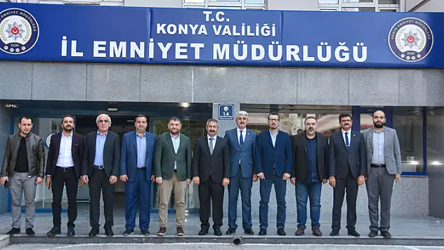 KGC Yönetimi, Emniyet Müdürü Dinç'i ziyaret etti