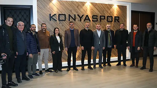 KGC Yönetiminden Konyaspor'a destek ziyareti

