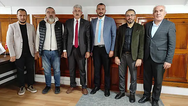 KGC'den yeni Müdür Tunç'a ziyaret
