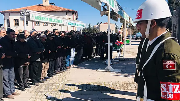 Kıbrıs Gazisi Yiğit Akşehir'de defnedildi
