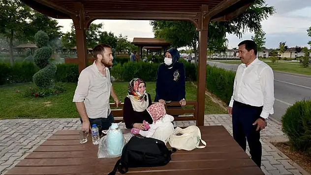 Kılca ve Samancı piknik bahçesinde vatandaşlarla buluştu
