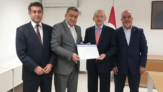 Kılıçdaroğlu mazbatasını aldı
