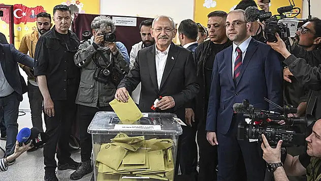 Kılıçdaroğlu'nun oy kullandığı sandıkta sonuçlar belli oldu
