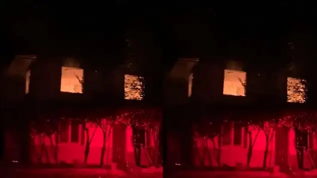 Kiracısının ölümüne neden olan ev sahibinin evi yandı