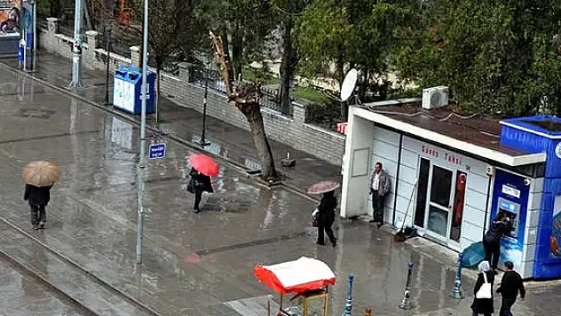Kırıkkale'de sağanak