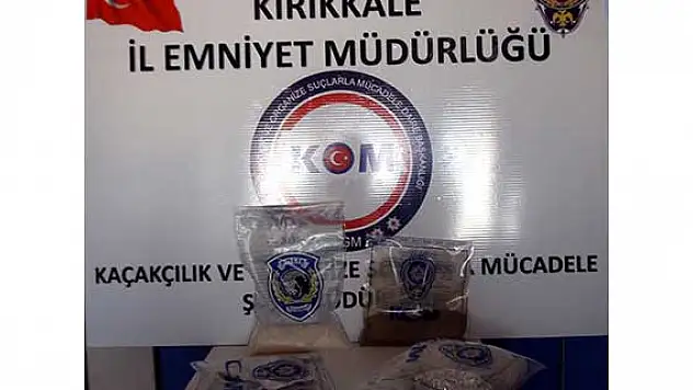 Kırıkkale'de uyuşturucu operasyonu