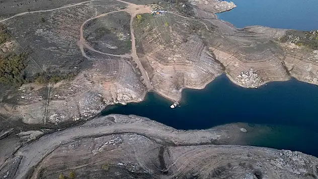 Kırklareli Barajı'nın doluluk oranı yüzde 30'a düştü

