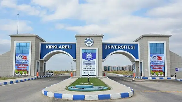 Kırklareli Üniversitesi 20 öğretim üyesi alacak
