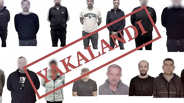 Kırmızı bültenle aranan 9 şüpheli ile ulusal seviyede aranan 6 kişi yakalandı
