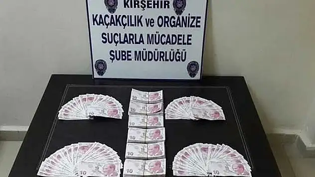 Kırşehir'de sahte para operasyonu