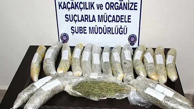 Kırşehir'de uyuşturucu operasyonu