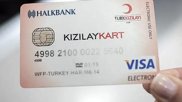 Kızılay Kart 1 milyondan fazla sığınmacıya ulaşacak