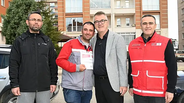 Kızılay Seydişehir'den Başkan Altay ve Ustaoğlu'na teşekkür