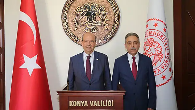 KKTC Başbakanı Tatar, Konya'da