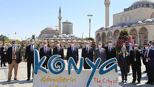 KKTC Cumhurbaşkanı Ersin Tatar, Konya'da konuştu: Rumlarla ortaklık geride kalmıştır