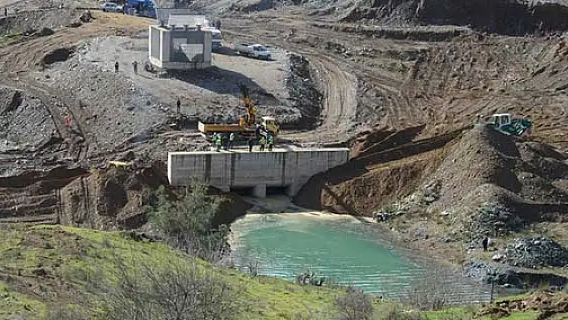 KKTC Su Temin Projesi'nde su tutulmaya başlandı