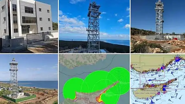 KKTC'deki gemi trafik gözetleme istasyonlarının inşaat çalışmaları tamamlandı