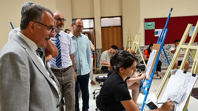 KMÜ'de özel yetenek sınavı yapıldı 
