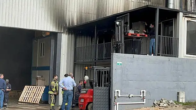 Kocaeli'de fabrika yangını
