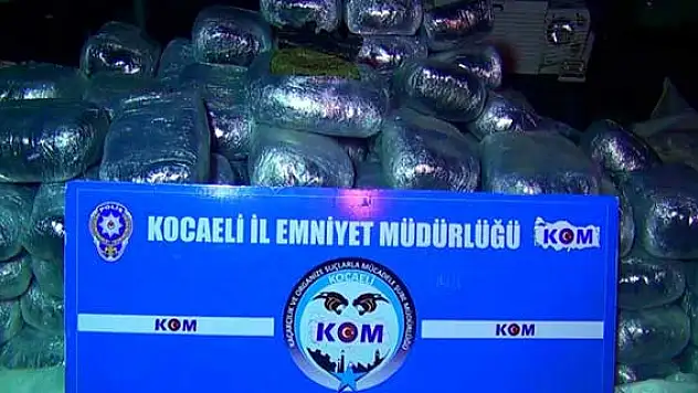 Kocaeli'de uyuşturucu operasyonu