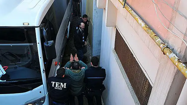 Kocaeli'deki terör örgütü PKK operasyonunda 9 tutuklama
