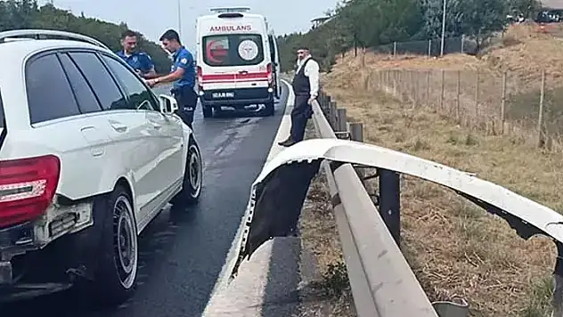 Kocaeli TEM Otoyolu geçişinde kaza: 7 yaralı
