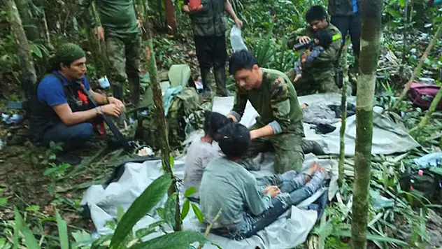 Kolombiya'da 40 gün önce düşen küçük uçaktaki 4 çocuğun sağ bulunduğu doğrulandı
