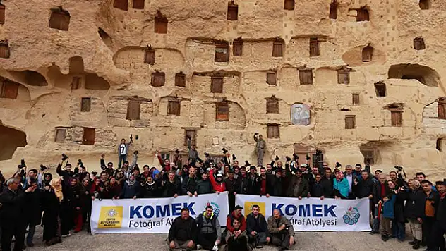 KOMEK öğrencileri Taşkaleyi fotoğrafladı