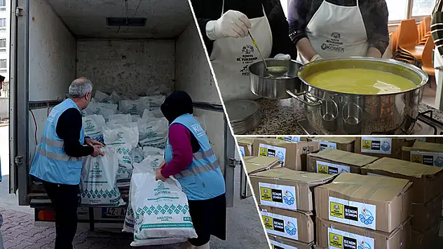 KOMEK, Ramazan ayı boyunca ihtiyaç sahiplerini unutmadı
