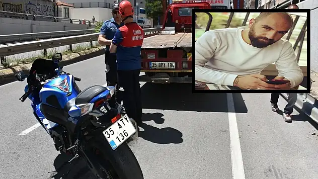Konak'ta motosiklet kazası can aldı