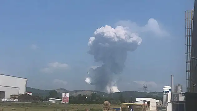 KONESOB Başkanı Karabacak'ın amcasının havai fişek fabrikasında büyük patlama